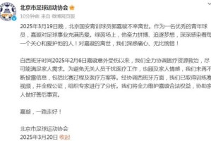 九游官方网站-北京足协：已取得嘉璇训练赛视频 维护其合法权益